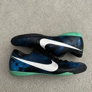 Nike Men's Black and Blue Shoes